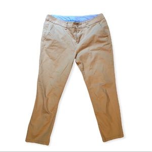 Khaki capris